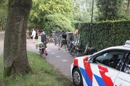 Ongeval in Blaricum: scooterrijder vlucht