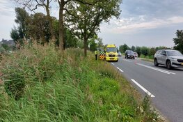 Auto te water gereden in Ankeveen