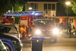 Brand in woning Kortenhoef, matras in brand