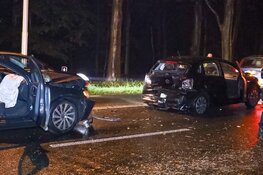 Kettingbotsing op Hilversumseweg in Laren