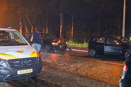 Kettingbotsing op Hilversumseweg in Laren