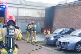 Scooter door brand verwoest in Hilversum