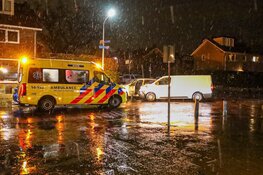 Botsing met veel schade in Bussum