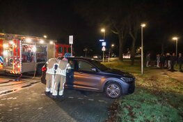 Autobrand in de kiem gesmoord in Bussum