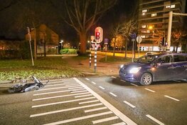 Aanrijding tussen auto en fatbike in Naarden