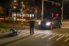 Aanrijding tussen auto en fatbike in Naarden