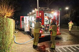 Kerstboombrand in woning Laren