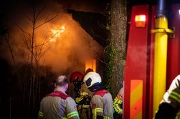 Scouting in Hilversum door brand verwoest