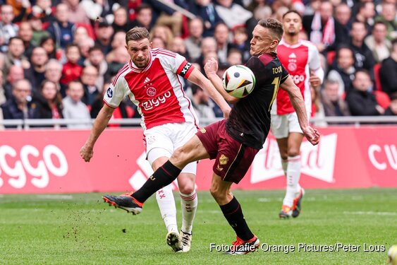 Ajax maakt einde aan ongeslagen reeks FC Utrecht