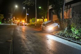 Automobilist aangehouden na eenzijdig ongeval