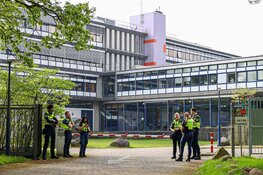 Demonstratie bij AvroTros-gebouw vanwege deelname Eurovisie Songfestival