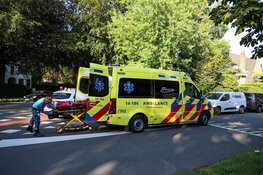 Bromfietser aangereden in Bussum