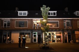 Brandbom op plein in Loosdrecht