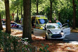 Kleine kettingbotsing met drie auto's in Blaricum