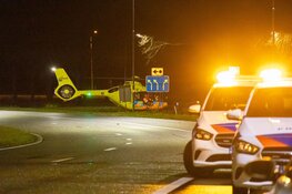 Ernstig eenzijdig ongeval op afrit A1 bij Baarn