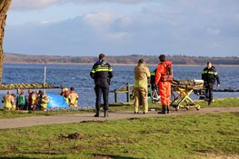Duikactie naar persoon bij Naarden