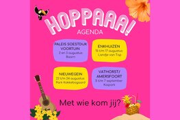 HOPPAAA! Festivals komen er weer aan!