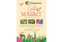 Lentemarkt bij College De Trappenberg in Hilversum