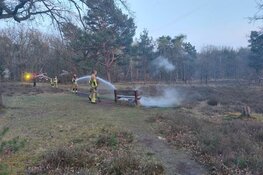 Brand op Fransche Kampheide in Bussum