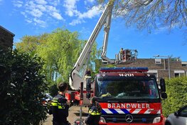 Schoorsteenbrand aan Heijermanslaan in Hilversum