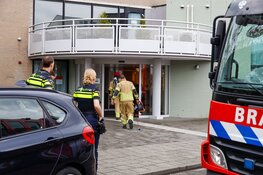 Verbrande pittenzak in zorgcentrum in Hilversum