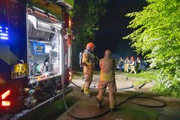 Boot volledig uitgebrand in Nederhorst den Berg