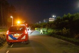 Auto raakt van de weg en eindigt in struiken op A27