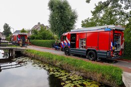 Zeer grote brand in schuur achter woning in Kortenhoef
