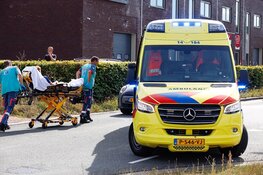 Jonge jongen op fiets gewond na aanrijding met wielrenner