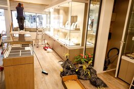 Kraak bij juwelier op Nassaustraat Bussum
