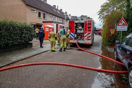 Brand uitgebroken in klushuis Naarden