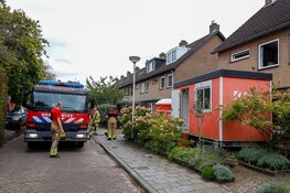 Brand uitgebroken in klushuis Naarden