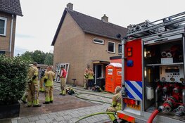 Brand uitgebroken in klushuis Naarden