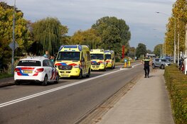 Gewonden na frontale botsing met lesauto