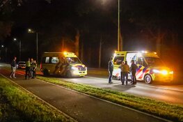 Ernstig ongeval in Laren, auto doorgereden na aanrijding