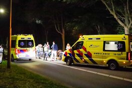 Ernstig ongeval in Laren, auto doorgereden na aanrijding