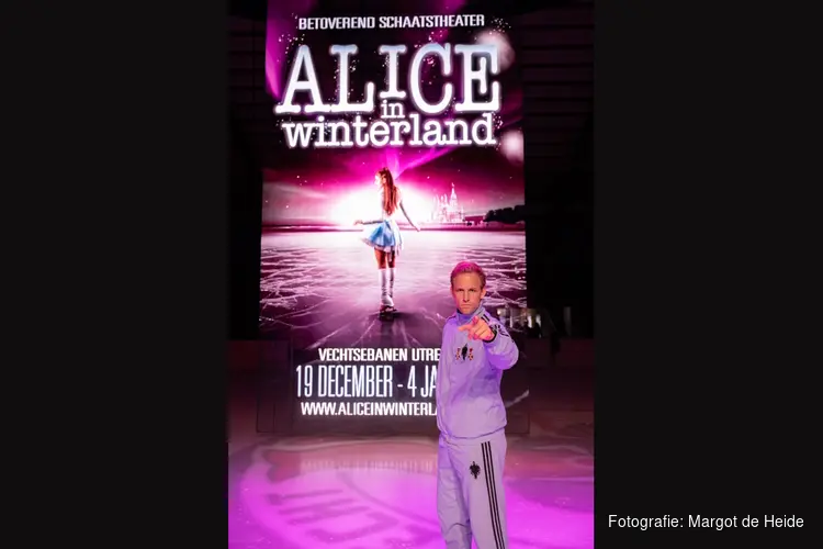Schaatser Ronald Mulder debuteert in ijsspektakel Alice in Winterland