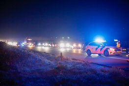 Auto volledig uitgebrand op A27 bij Blaricum