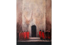 Oeuvre Expositie Veronica Vos van 28 november 2025 t/m 11 januari 2026 in de Kunstkerk aan de Herengracht 83 in Muiden