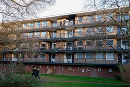 Brand in appartement op de vierde verdieping in Hilversum