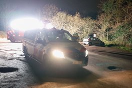 Auto in brand op parkeerplaats bij Bussumerheide