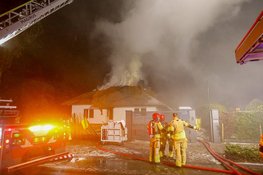 Uitslaande brand in vrijstaande woning Blaricum