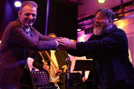 Sven Figee en Peter Beets met 'Bach to the Blues' in Theater de Vioolkist in Hilversum
