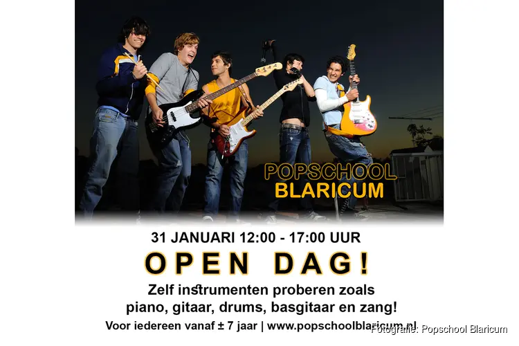 Open Dag Popschool Blaricum