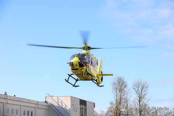 Man op fiets hard ten val in Nederhorst den Berg