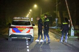 Jongeren gooien attributen, fietser raakt gewond