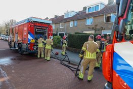 Kat uit woning gered bij woningbrand in Bussum