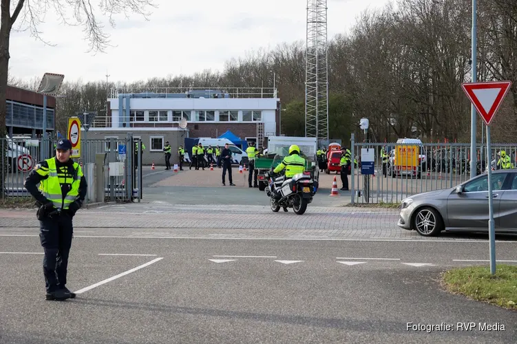 Grote verkeerscontrole in Naarden