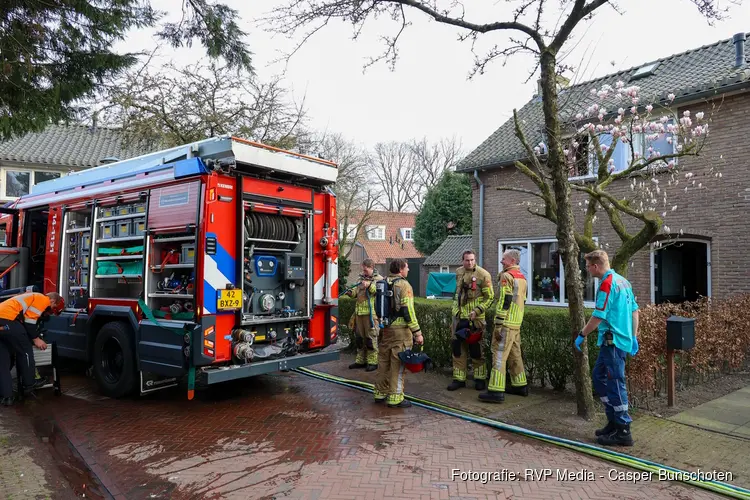 Brand in keuken van woning in Blaricum