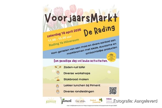 Hilversum – Voorjaarsmarkt op De Rading
